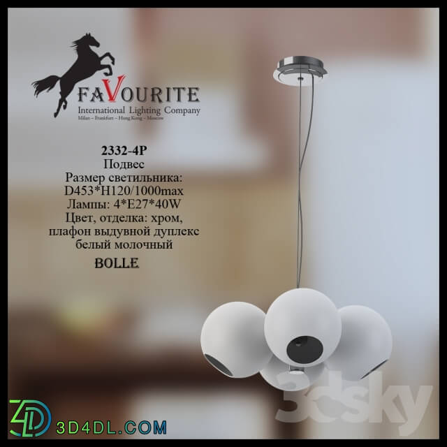 Ceiling light - Favourite-2332-4 p