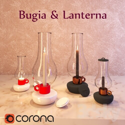 Other decorative objects - Candlestick Bugia _amp_ Lanterna 