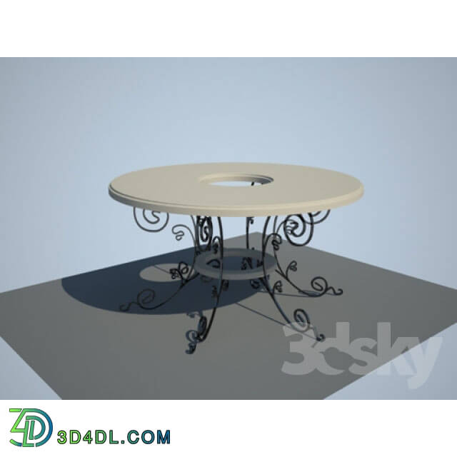 Table - forged table