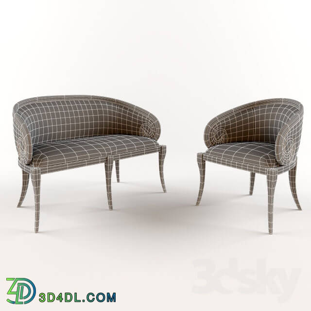 Arm chair - Armchair 419-P_ 419 bed-D MOBILSEDIA collection GIRONDA