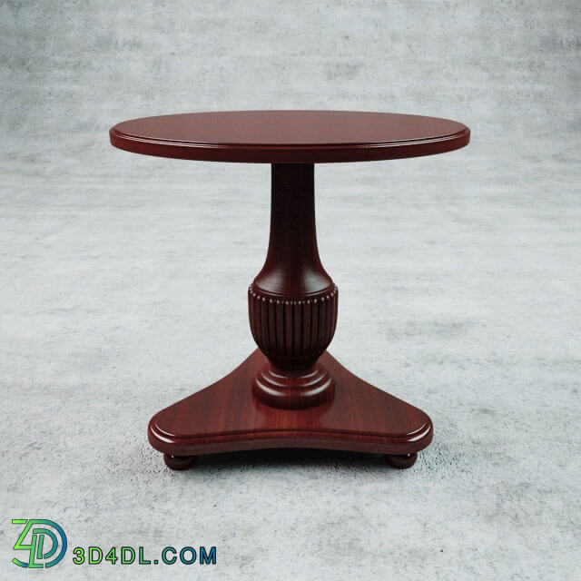 Table - Pedestal table Belle-Ile