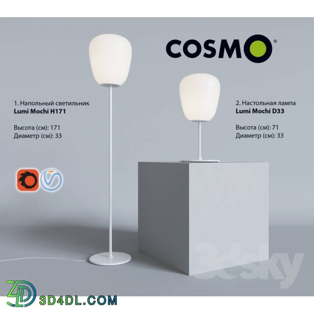 Floor lamp - Sosmorelax - Lumi Mochi