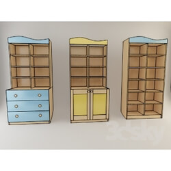 Wardrobe - cabinets in child 