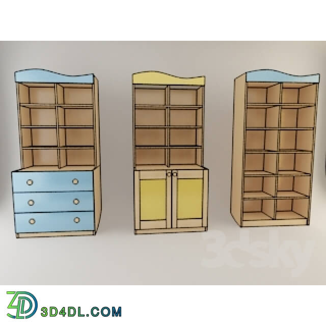 Wardrobe - cabinets in child