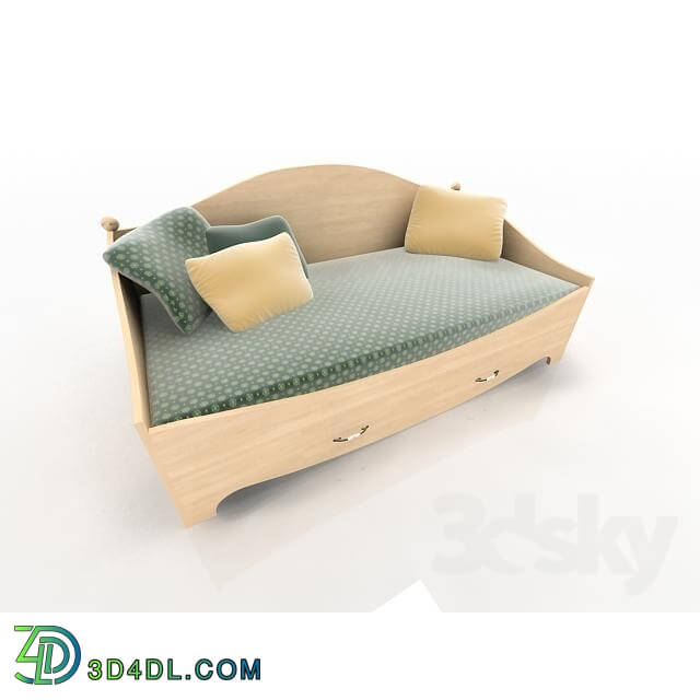 Bed - Bed with 1 box