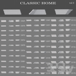 Decorative plaster - Ceiling cornices Classic Home _vol3_ 