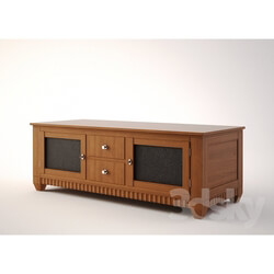 Sideboard _ Chest of drawer - Selva TV stend Leather Version 