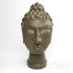 Sculpture - Buddha head 