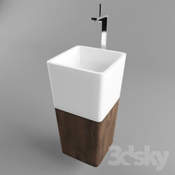 Wash basin - Duo monolito by Neutra 