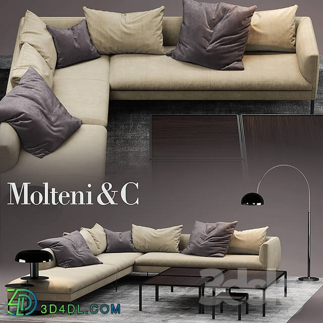 Sofa - Sofa molteni SOFA PAUL