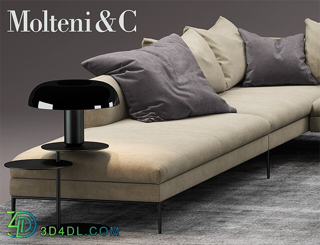 Sofa - Sofa molteni SOFA PAUL