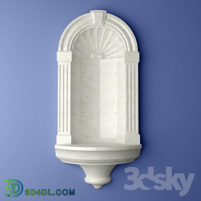 Decorative plaster - Classical niche ORAC DECOR N302