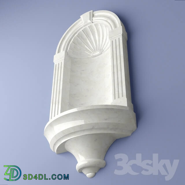 Decorative plaster - Classical niche ORAC DECOR N302
