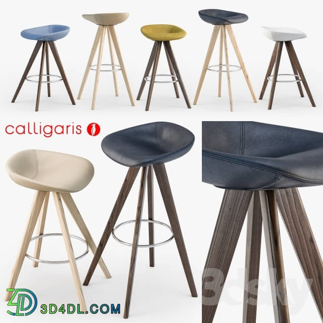 Chair - Calligaris Palm w stool