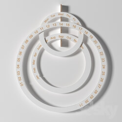 Other decorative objects - Perpetual Ring Calendar 