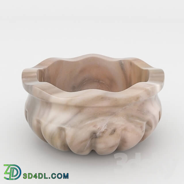 Wash basin - Qurna marble KM31