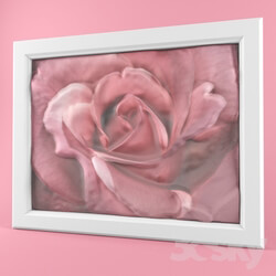 Other decorative objects - Mural rose 