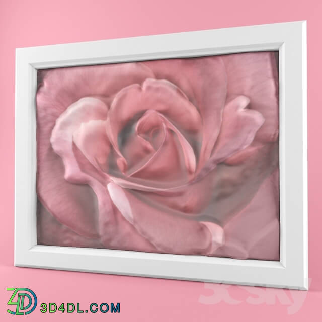 Other decorative objects - Mural rose