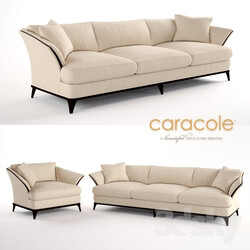 Sofa - A SIMPLE LIFE chair and sofa by Caracole 