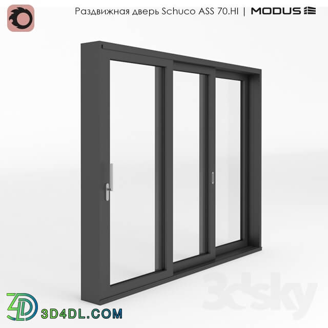 Doors - Sliding door ASS 70.HI - ST 3E1