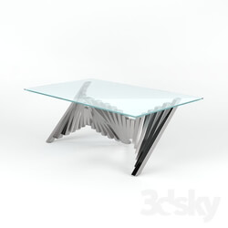 Table - Safavieh couture IONNA METAL COFFEE TABLE 