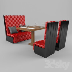 Other - soft sofa with a table for a restaurant 