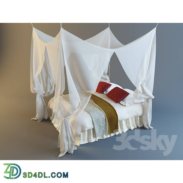 Bed - bed with canopy