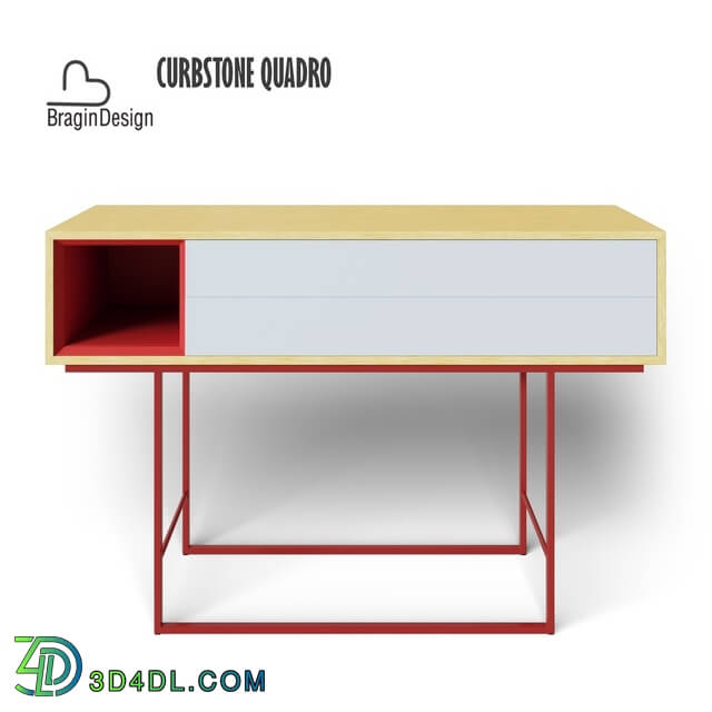 Sideboard _ Chest of drawer - _OM_ QUADRO NEW console from Bragindesign