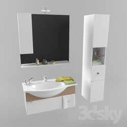 Bathroom furniture - Sink with Cabinet 