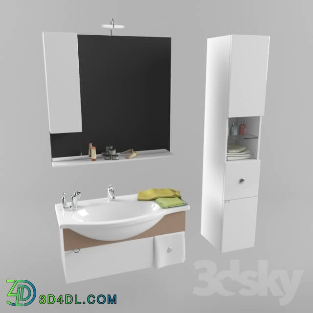 Bathroom furniture - Sink with Cabinet