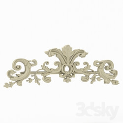 Decorative plaster - decor element 