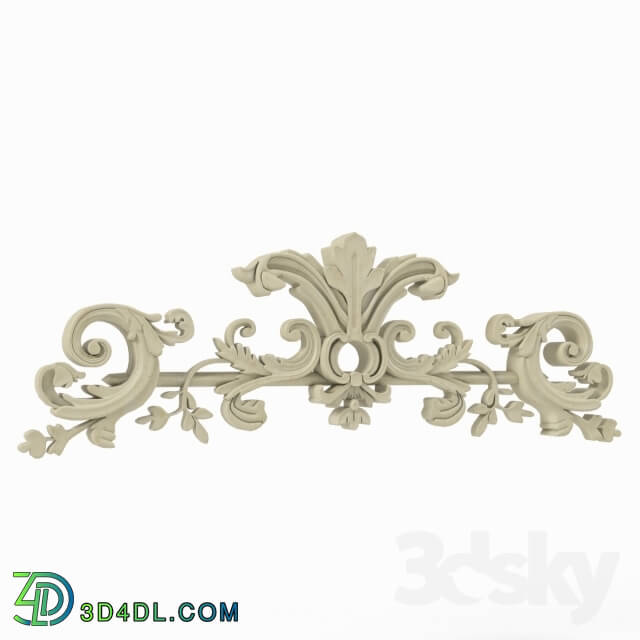 Decorative plaster - decor element