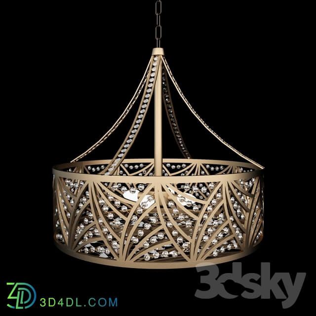 Ceiling light - Lamp with crystals