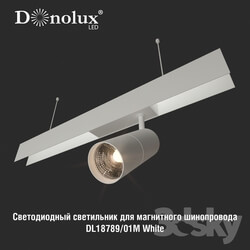 Technical lighting - Luminaire DL18786_12M for magnetic busbar trunking 