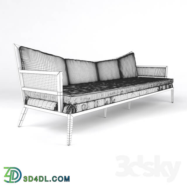 Sofa - Wingback sofa Mod Lines