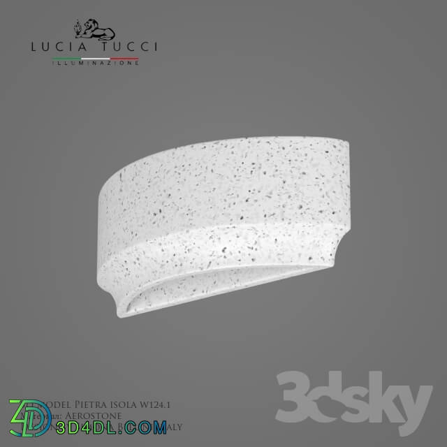 Wall light - Sconce Pietra isola w124.1