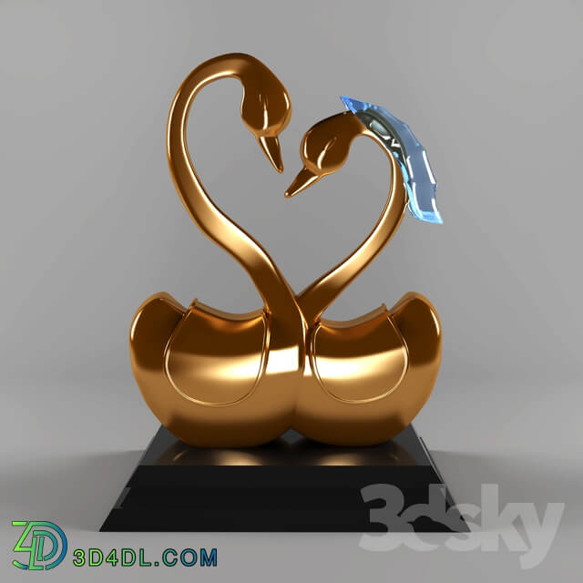 Other decorative objects - swans01