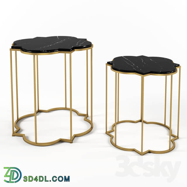 Table - arabesque-side-tables-set