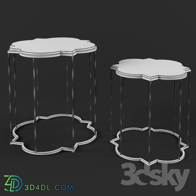 Table - arabesque-side-tables-set