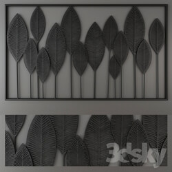 Other decorative objects - Black Metal Cut Out Wall Art 