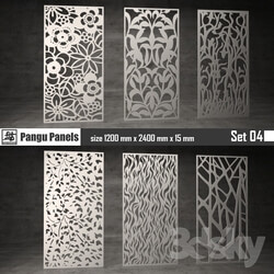 Other decorative objects - Pangu Panels Set 04 