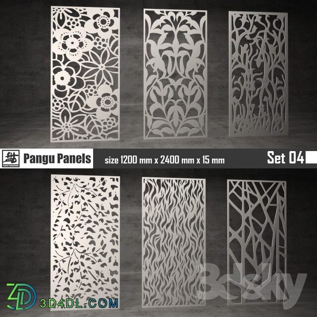 Other decorative objects - Pangu Panels Set 04