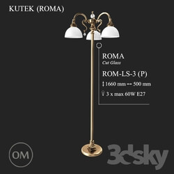 Floor lamp - KUTEK _ROMA_ ROM-LS-3- _P_ 