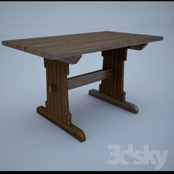 Table - Wooden desk 
