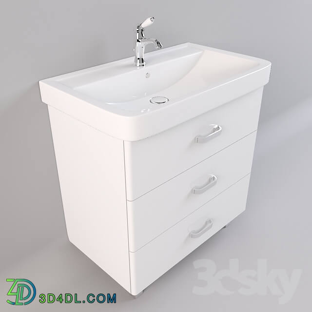 Bathroom furniture - Furniture Akvaton Amerina 80M