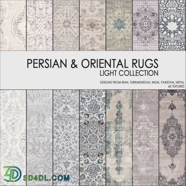 Carpets - Persian _amp_ Oriental rugs light collection