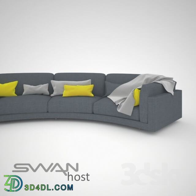 Sofa - Radius sofa SWAN Host