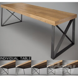 Table - individual table 