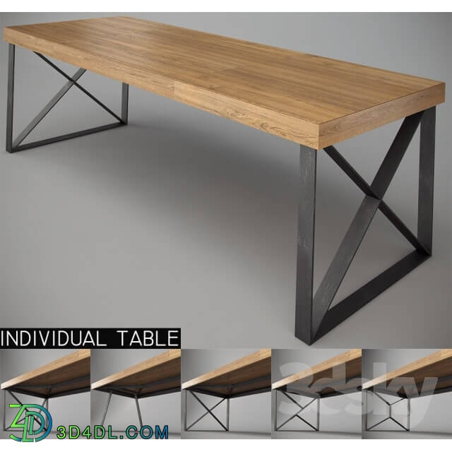 Table - individual table