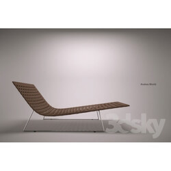 Other soft seating - Trenza chaise longue Andreu World 